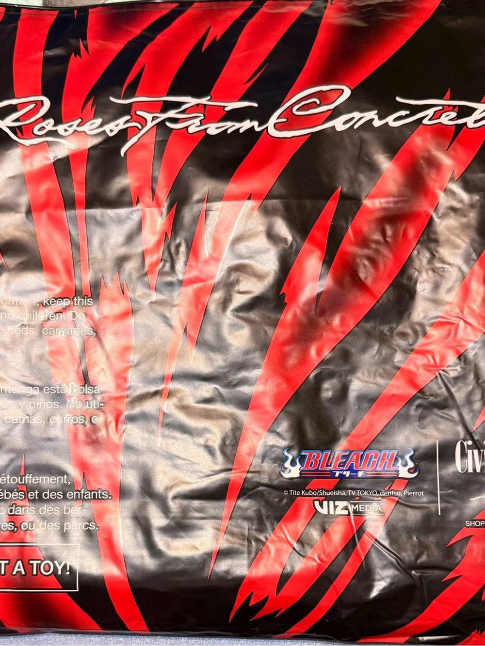 Civil Regime x Bleach Ichigo Bankai Men’s L Black Cotton Graphic Tee - Picture 4 of 10